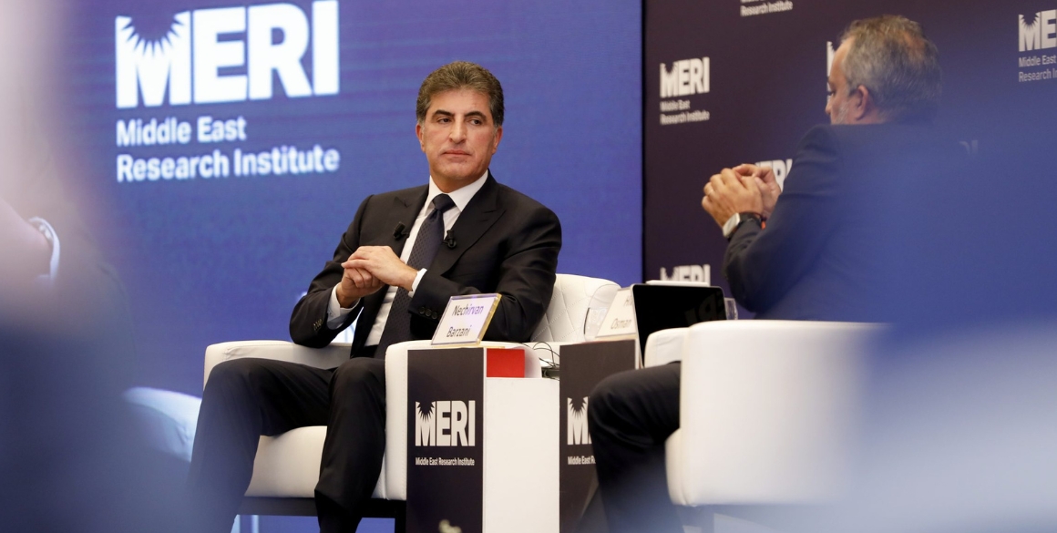 President Barzani discussed current affairs of the KRI at MERI Forum
