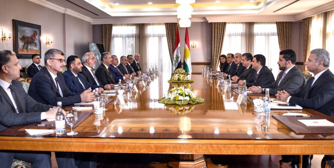 Prime Minister Barzani Meets with Iraq’s Energy Officials