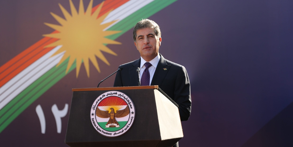 Präsident Barzanis Rede am Tag der Flagge Kurdistans