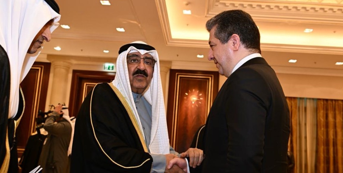 Premierminister Barzani erweist verstorbenem Emir von Kuwait letzte Ehre