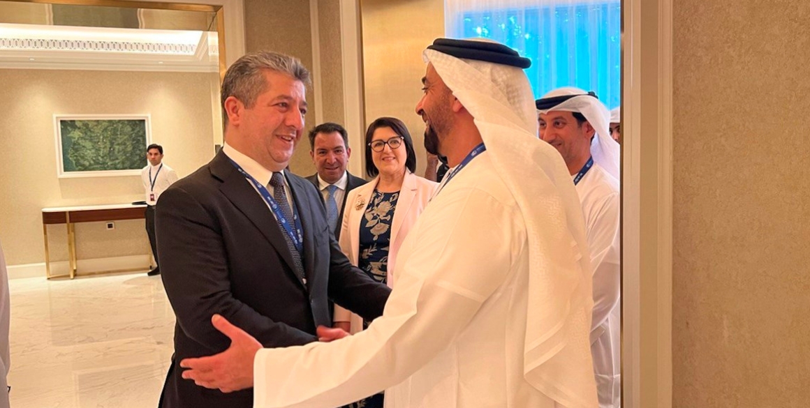 Premierminister Barzani trifft den stellvertretenden Premierminister und Innenminister der VAE