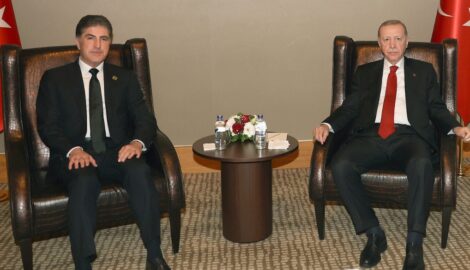 Präsident Barzani trifft Präsident Recep Tayyip Erdogan in Antalya