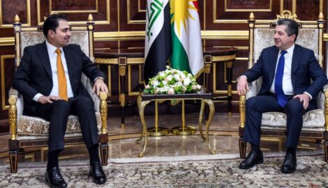 Prime Minister Holds Talks with Acting Iraqi Parliament Speaker