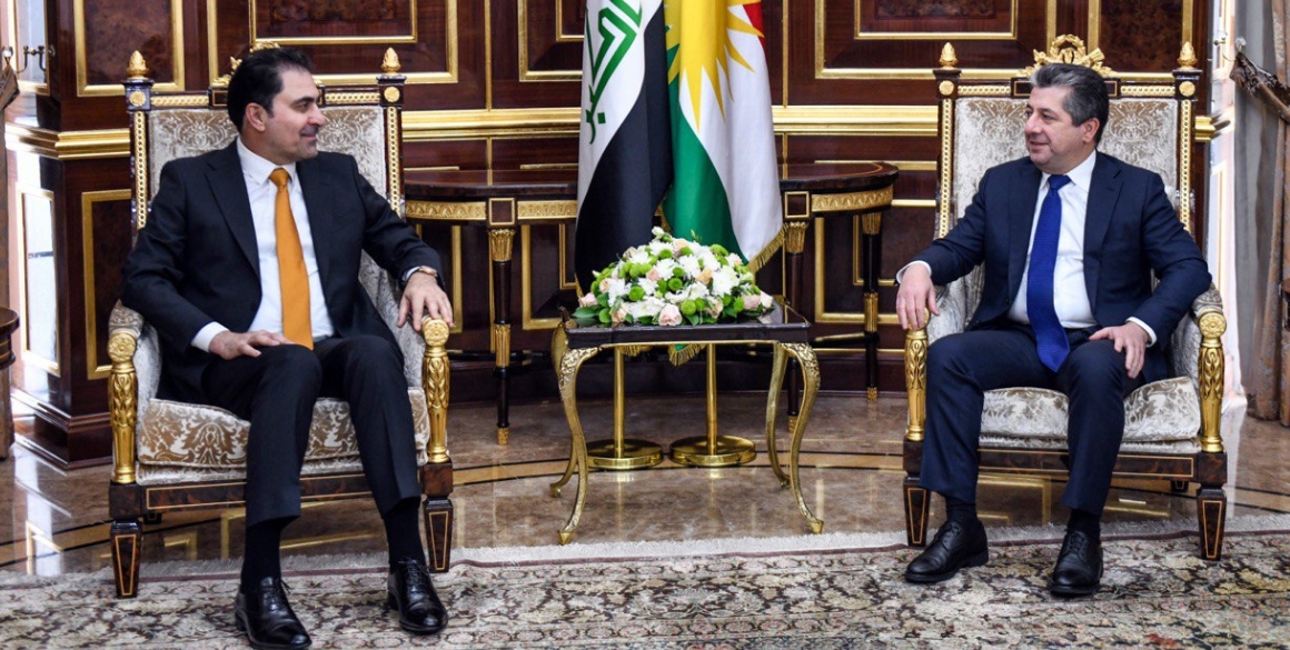 (Deutsch) Premierminister trifft amtierenden Sprecher des irakischen Parlaments