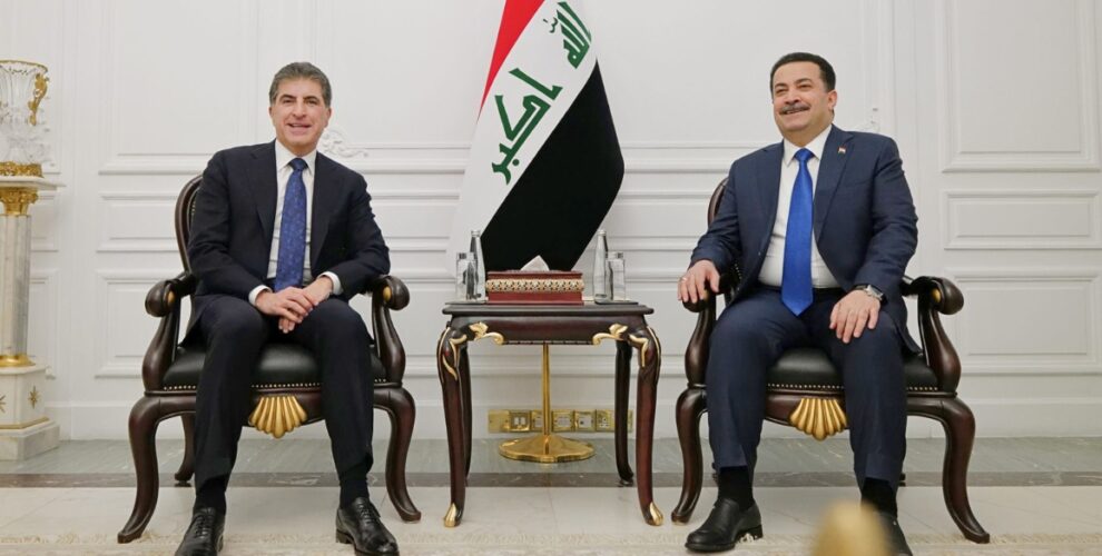 Präsident Barzani trifft irakischen Premierminister und weitere Amtsträger in Bagdad