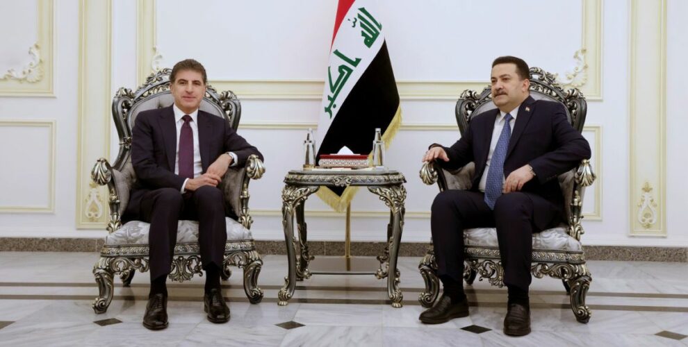 Präsident Barzani behandelt innenpolitische und juristische Fragen in Bagdad