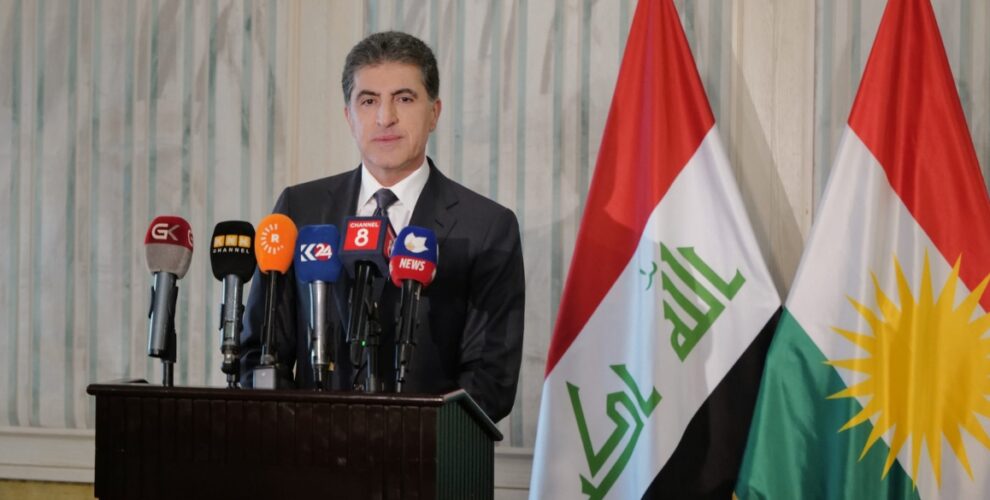(Deutsch) Präsident Barzani beantwortet Pressefragen nach Iran-Besuch