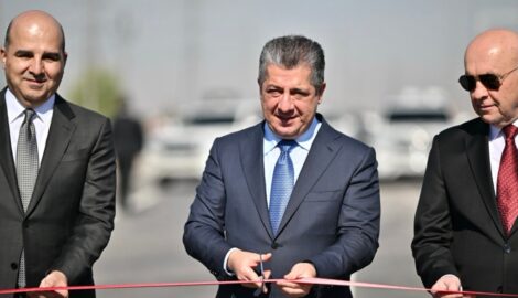 Premierminister Barzani setzt wichtige Infrastrukturprojekte in Gang