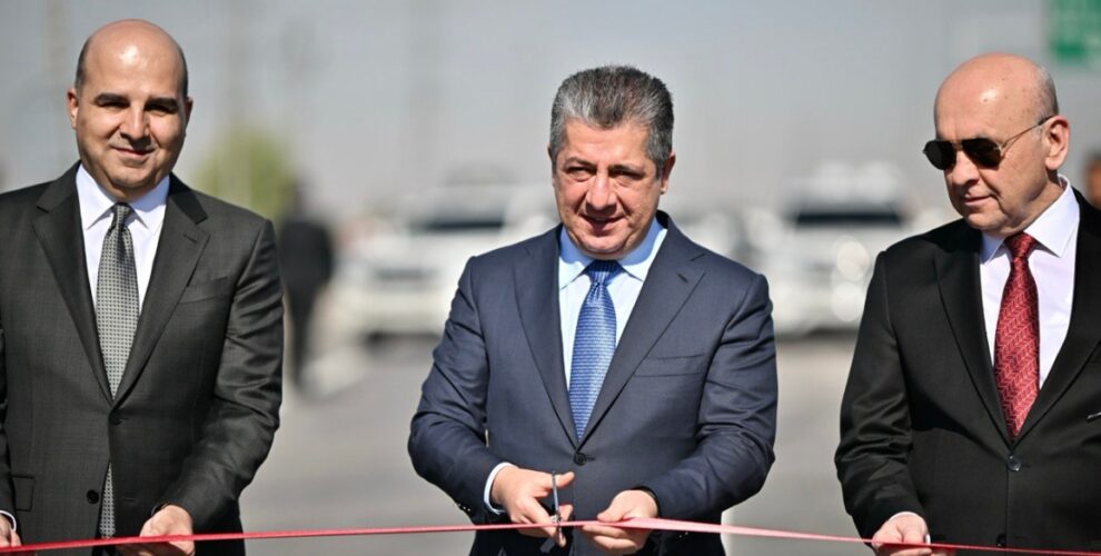 Prime Minister Barzani Inaugurates Key Infrastructure Projects