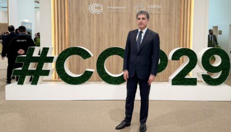 Präsident Barzani nimmt an Eröffnungsfeier der COP29 in Baku teil