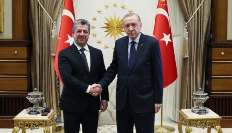 Premierminister Barzani traf türkischen Präsidenten Erdogan in Ankara