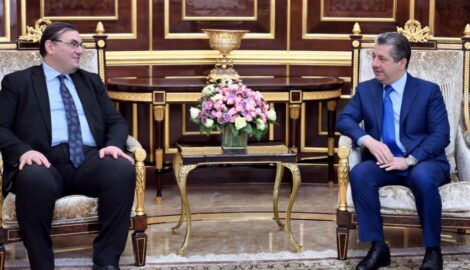 Premierminister Barzani begrüßt österreichischen Botschafter in Erbil