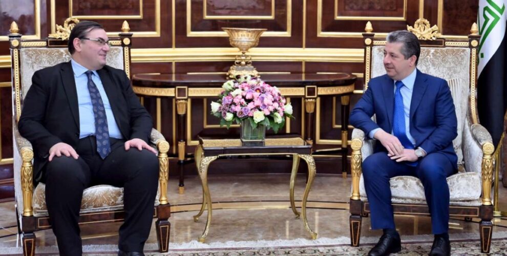 Prime Minister Barzani welcomes Austrian Ambassador in Erbil