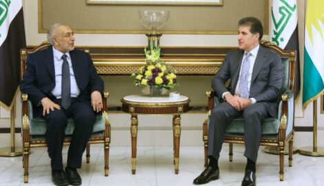 President Barzani and Iraqi Speaker of Parliament discuss Erbil-Baghdad relations
