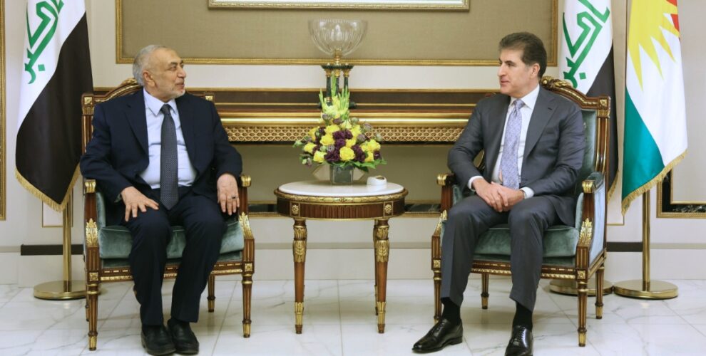 Präsident Barzani empfängt Präsidenten des irakischen Parlaments