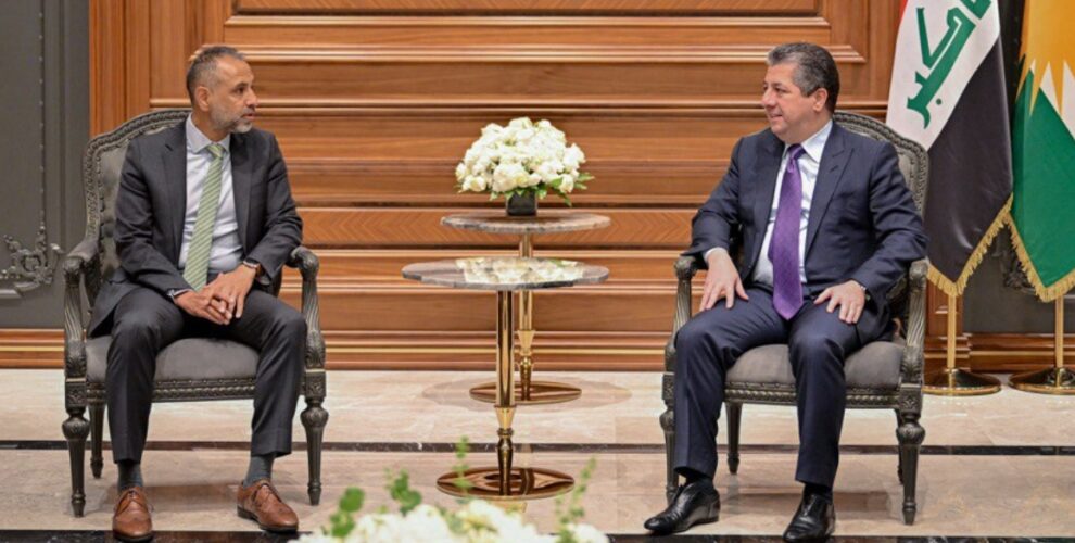 Premierminister Barzani empfängt den britischen Botschafter