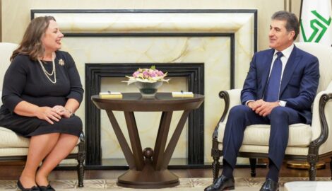 Präsident Barzani empfängt scheidende und neue US-Generalkonsuln