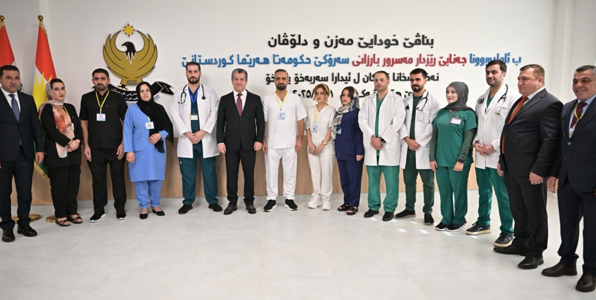 Premierminister Barzani eröffnet Kinderkrankenhaus in Zakho
