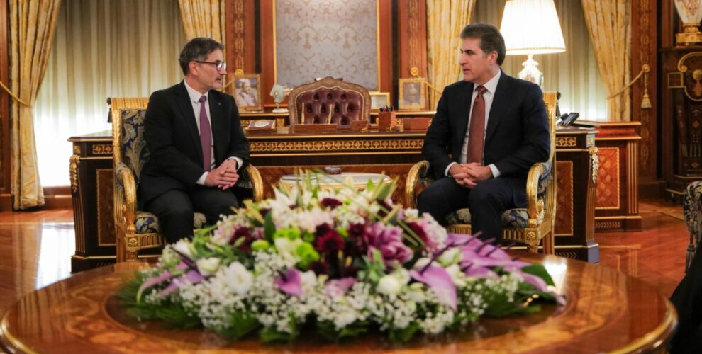 President Barzani receives European Union Ambassador