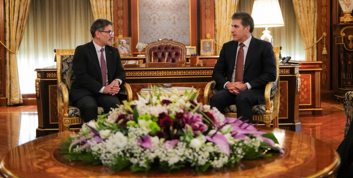 Präsident Barzani empfängt Botschafter der Europäischen Union