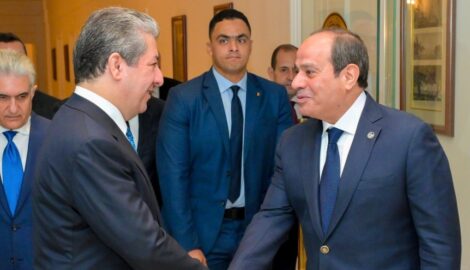 Premierminister Barzani trifft ägyptischen Präsidenten El-Sisi