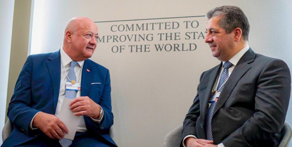 Premierminister Barzani trifft österreichischen Bundeskanzler Stocker