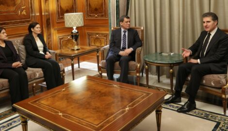 Präsident Barzani und Mazloum Abdi diskutieren Entwicklungen in Syrien