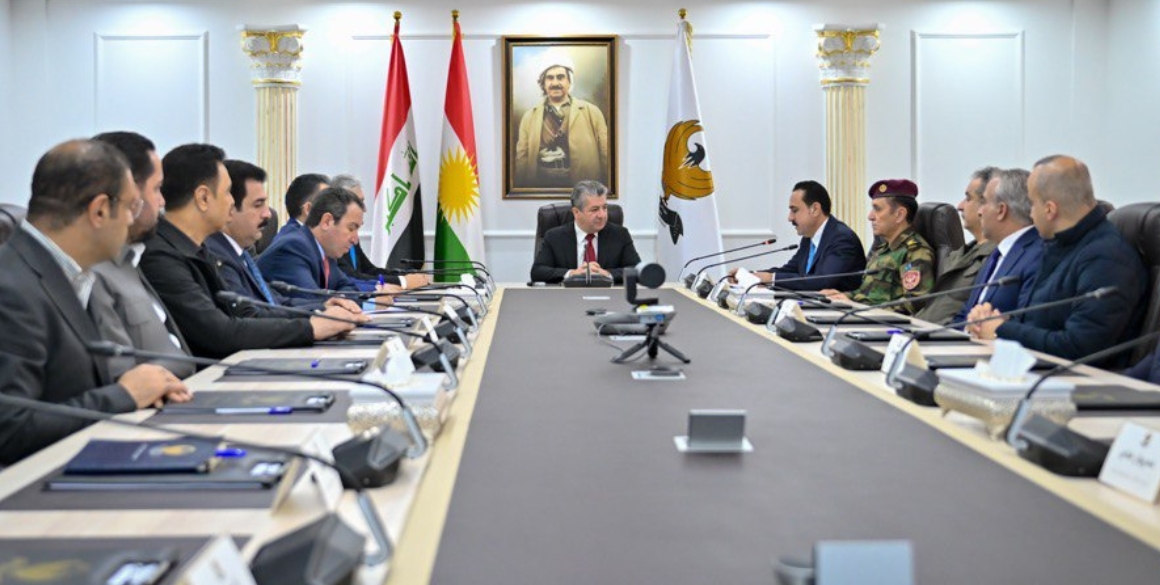Prime Minister Barzani Meets the Erbil Crisis Management Operations Room