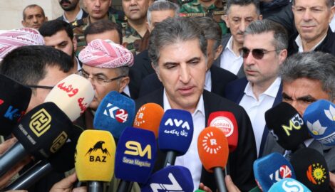 (Deutsch) Präsident Barzani: „Wir sind nicht Teil dieses Konflikts und werden es auch nicht sein.“