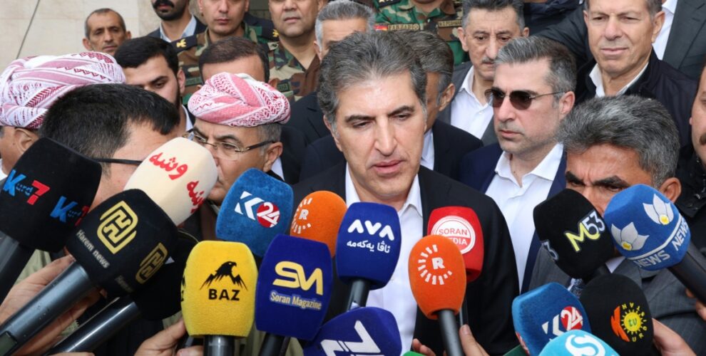 President Nechirvan Barzani: We are not part of this conflict, nor will we be
