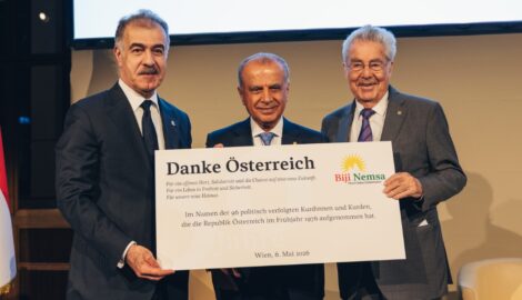 Biji Nemsa: KRG-Vertretung feiert 50 Jahre Kurden in Österreich
