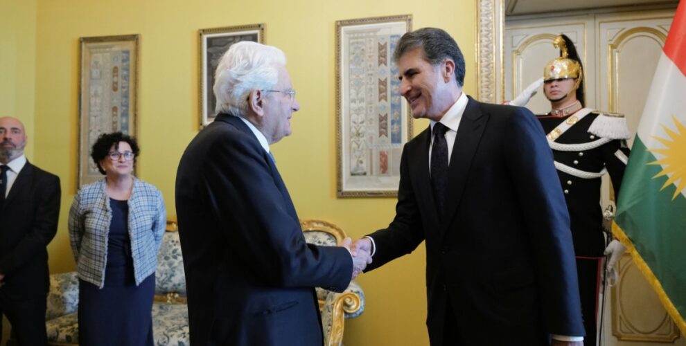 President Nechirvan Barzani Visits Italy