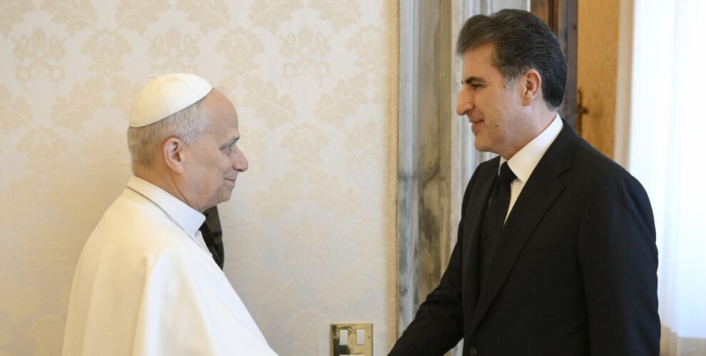President Barzani Meets Pope Leo XIV.