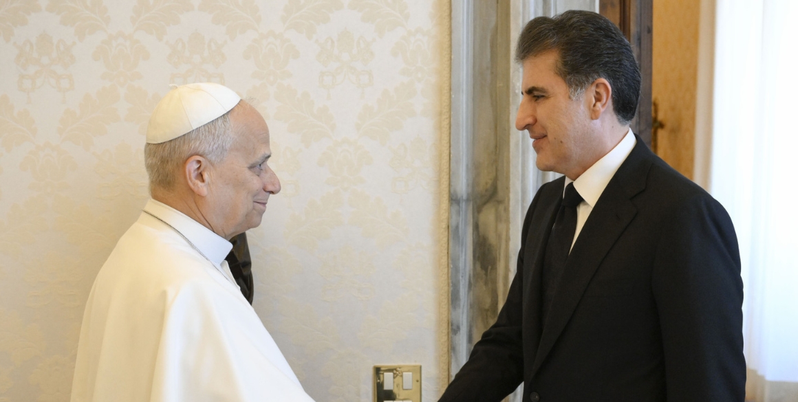 President Barzani Meets Pope Leo XIV.